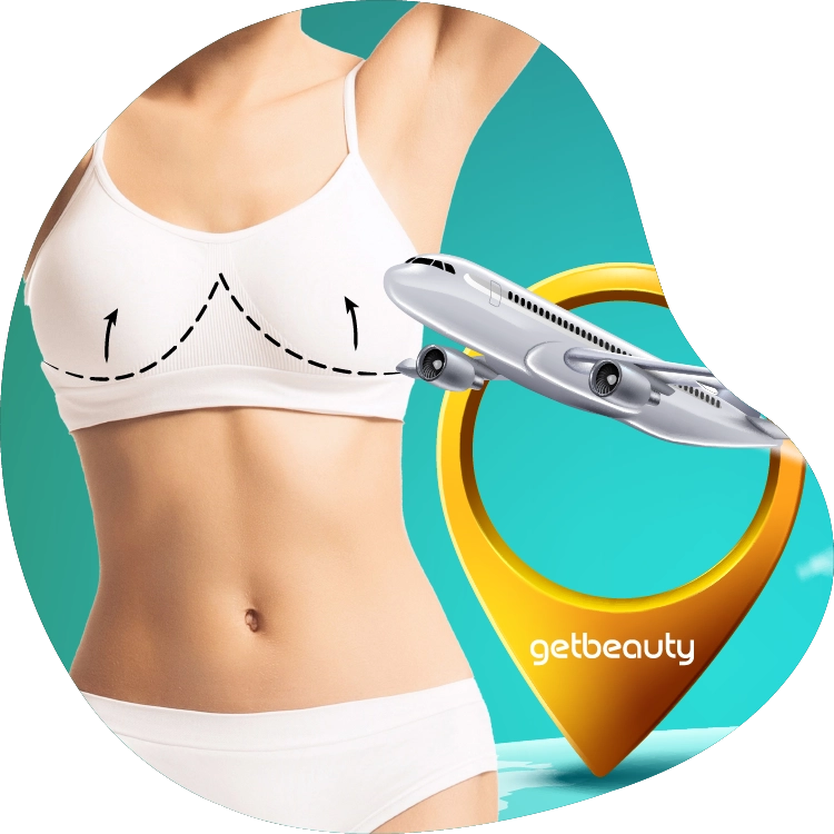 How does a breast lift in Turkey Antalya work?